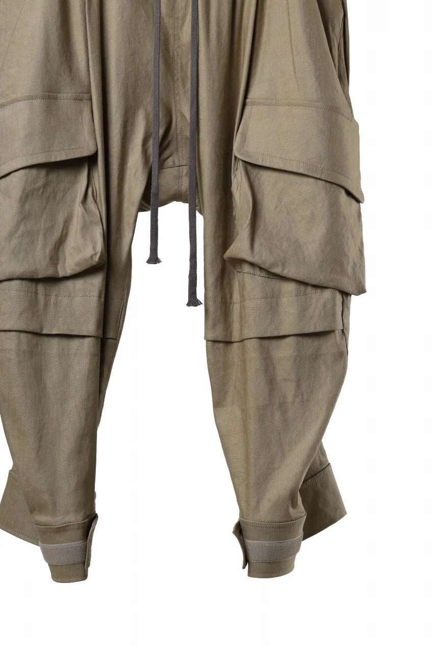 A.F ARTEFACT CARGO JOHDPURS / STRETCH LINEN (BEIGE) - Image 5