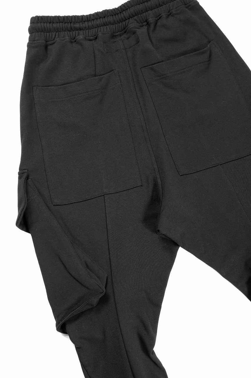 A.F ARTEFACT CARGO JOHDPURS SWEAT PANTS (BLACK) - Image 10