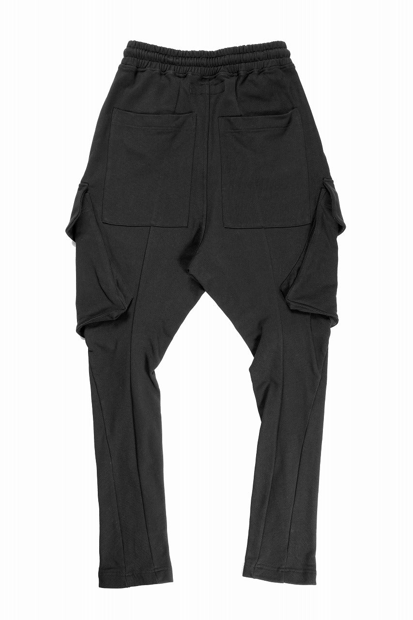 A.F ARTEFACT CARGO JOHDPURS SWEAT PANTS (BLACK) - Image 2