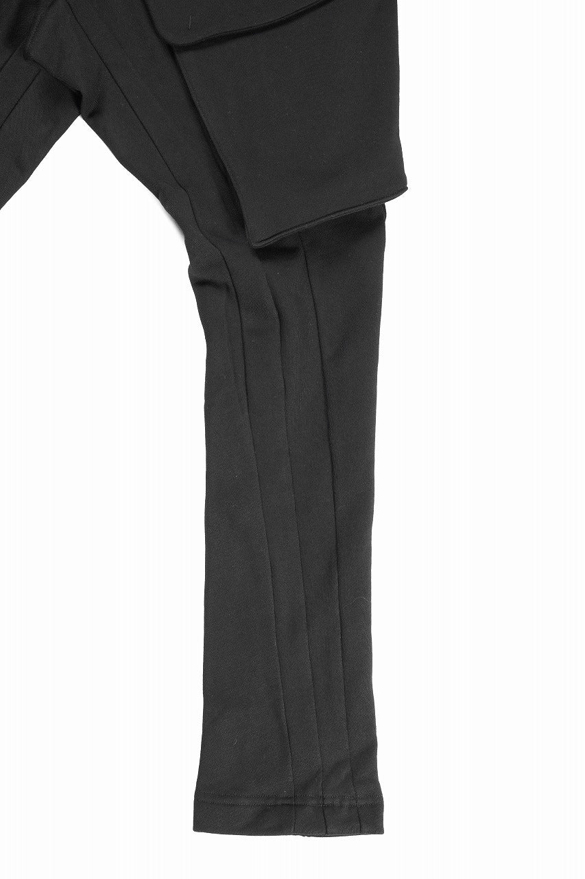 A.F ARTEFACT CARGO JOHDPURS SWEAT PANTS (BLACK) - Image 4