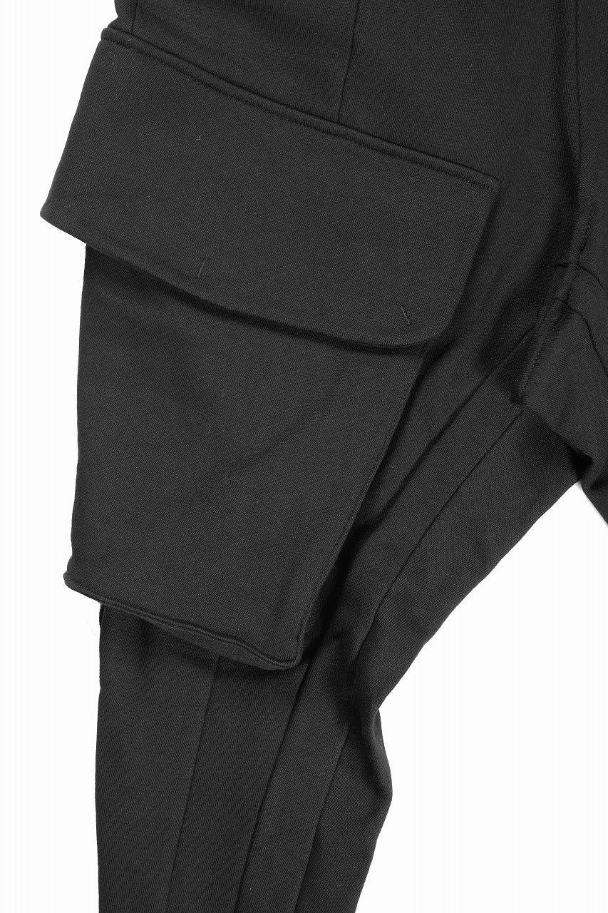 A.F ARTEFACT CARGO JOHDPURS SWEAT PANTS (BLACK) - Image 7