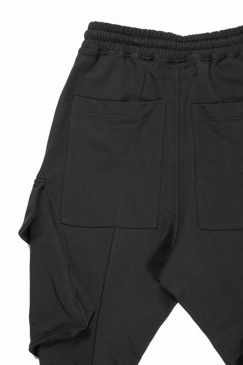 A.F ARTEFACT CARGO JOHDPURS SWEAT PANTS (BLACK) - Image 9