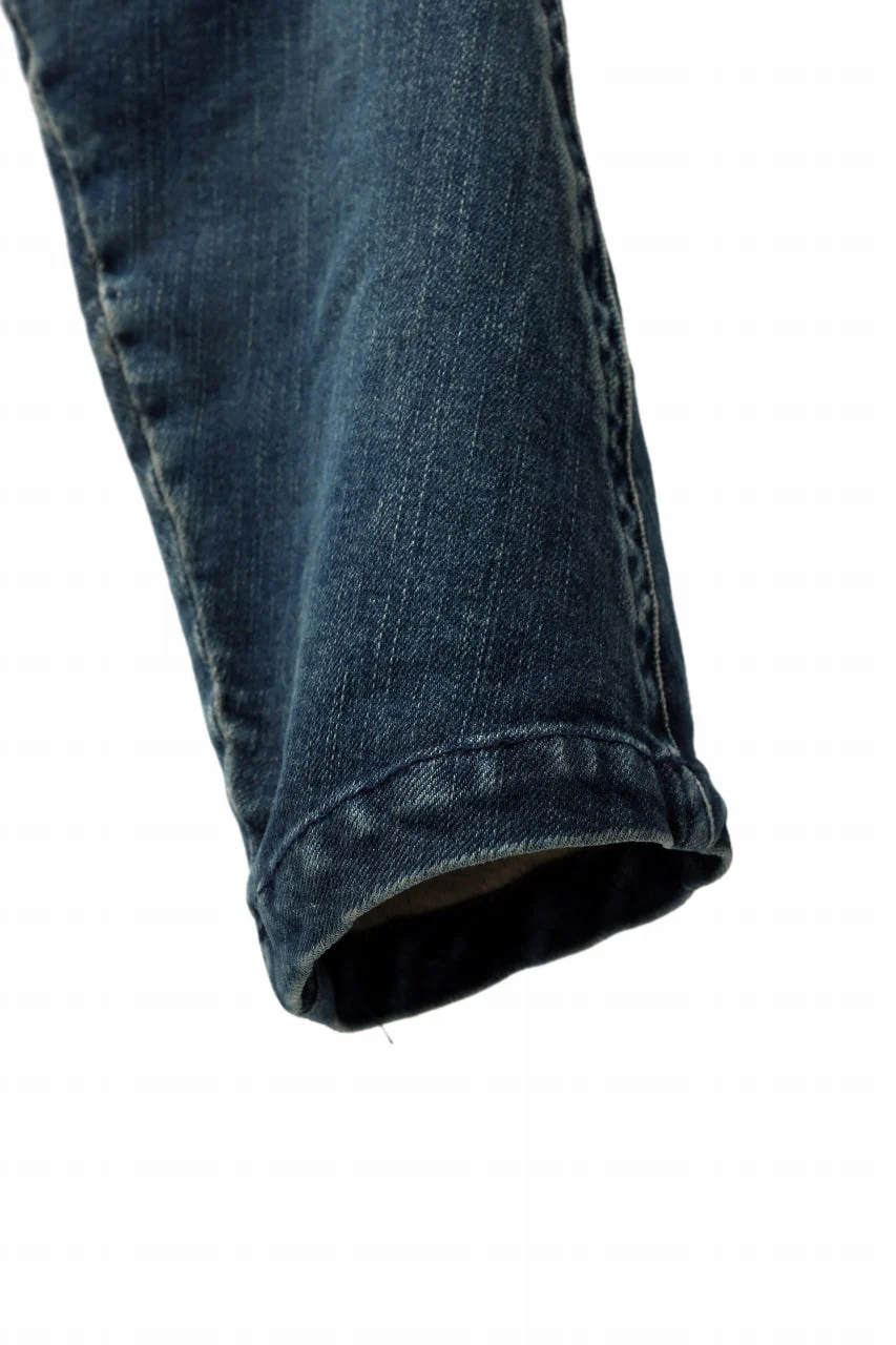 A.F ARTEFACT CARGO SARROUEL SKINNY PANTS / FADED AGEING DENIM (BLUE) - Image 36