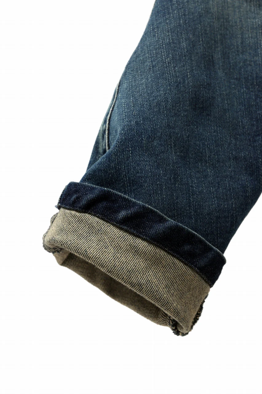 A.F ARTEFACT CARGO SARROUEL SKINNY PANTS / FADED AGEING DENIM (BLUE) - Image 37