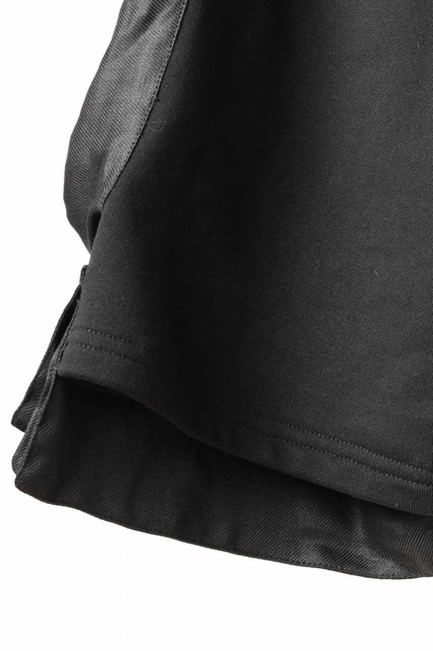A.F ARTEFACT COMBINED DROPCROTCH CARGO SHORTS (BLACK) - Image 19