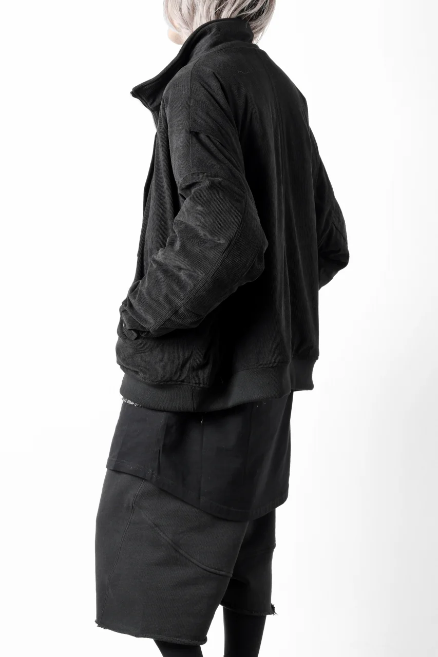 A.F ARTEFACT COVERALL BLOUSON / CORDUROY & QUILTING PADDED (BLACK) - Image 27