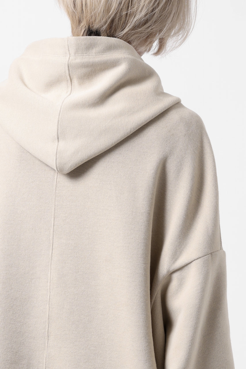 A.F ARTEFACT DOLMAN HOODIE PULLOVER / COPE KNIT JERSEY (IVORY) - Image 21