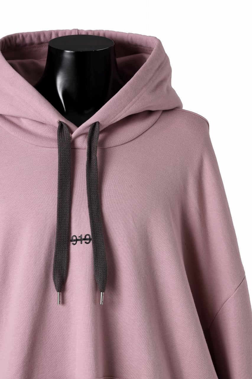 A.F ARTEFACT DOLMAN SWEAT HOODIE (PINK) - Image 5