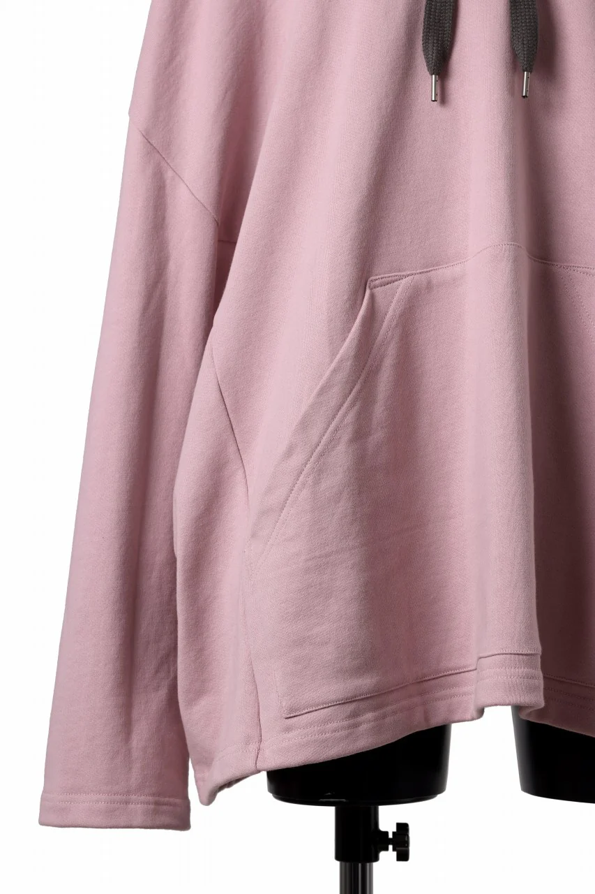 A.F ARTEFACT DOLMAN SWEAT HOODIE (PINK) - Image 6