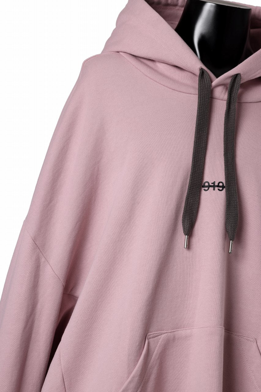 A.F ARTEFACT DOLMAN SWEAT HOODIE (PINK) - Image 7
