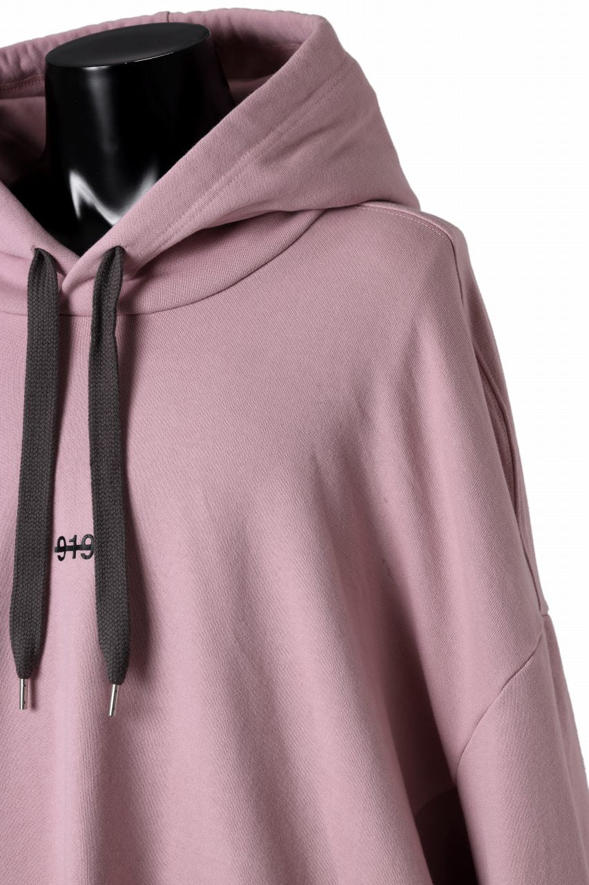 A.F ARTEFACT DOLMAN SWEAT HOODIE (PINK) - Image 8