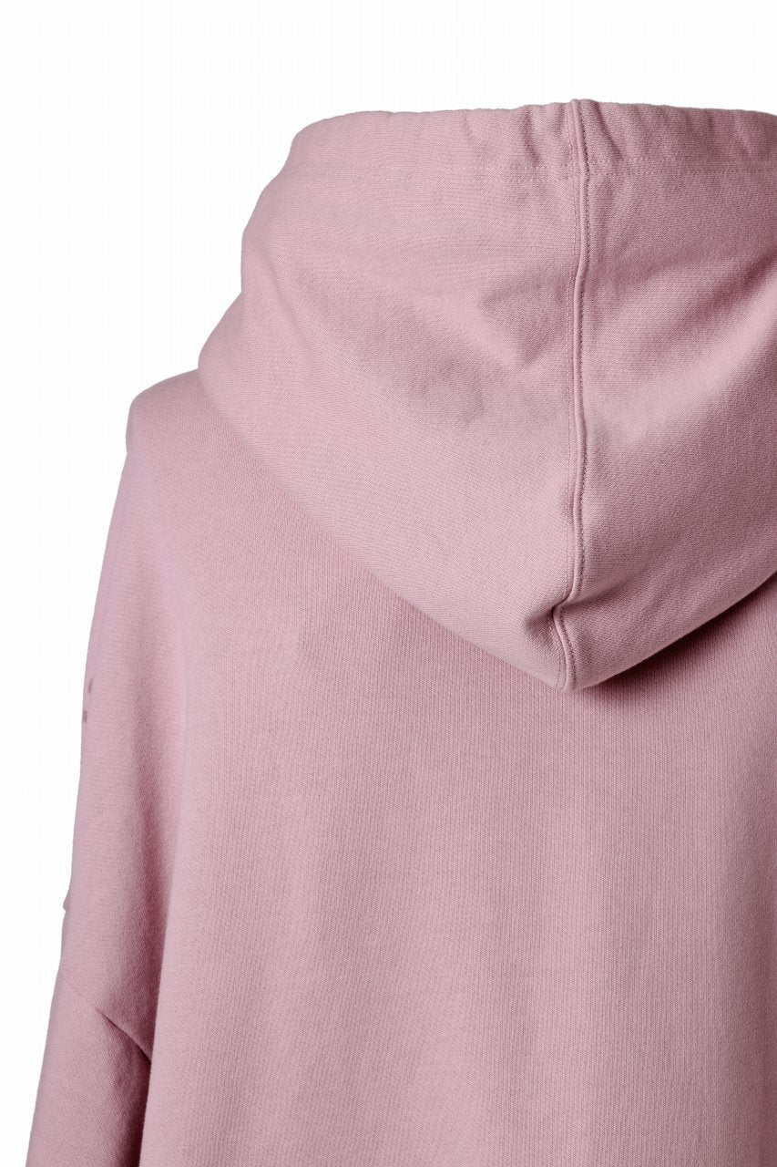 A.F ARTEFACT DOLMAN SWEAT HOODIE (PINK) - Image 9