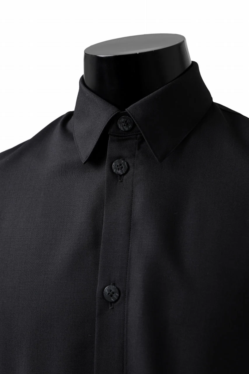 A.F ARTEFACT DRAPE OVER COCOON SHIRT (D.GREY) - Image 10