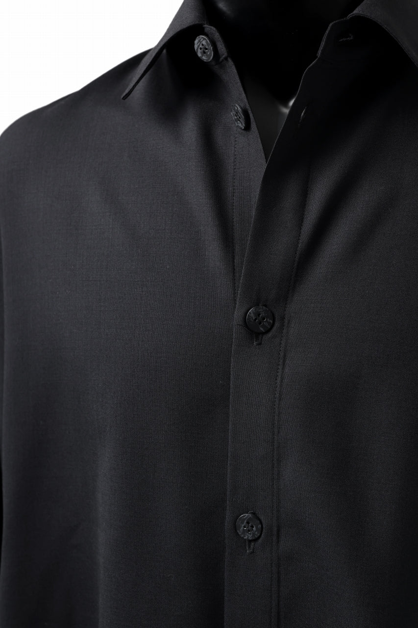 A.F ARTEFACT DRAPE OVER COCOON SHIRT (D.GREY) - Image 11