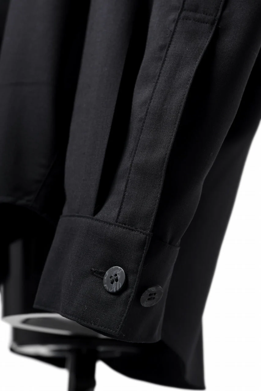 A.F ARTEFACT DRAPE OVER COCOON SHIRT (D.GREY) - Image 13