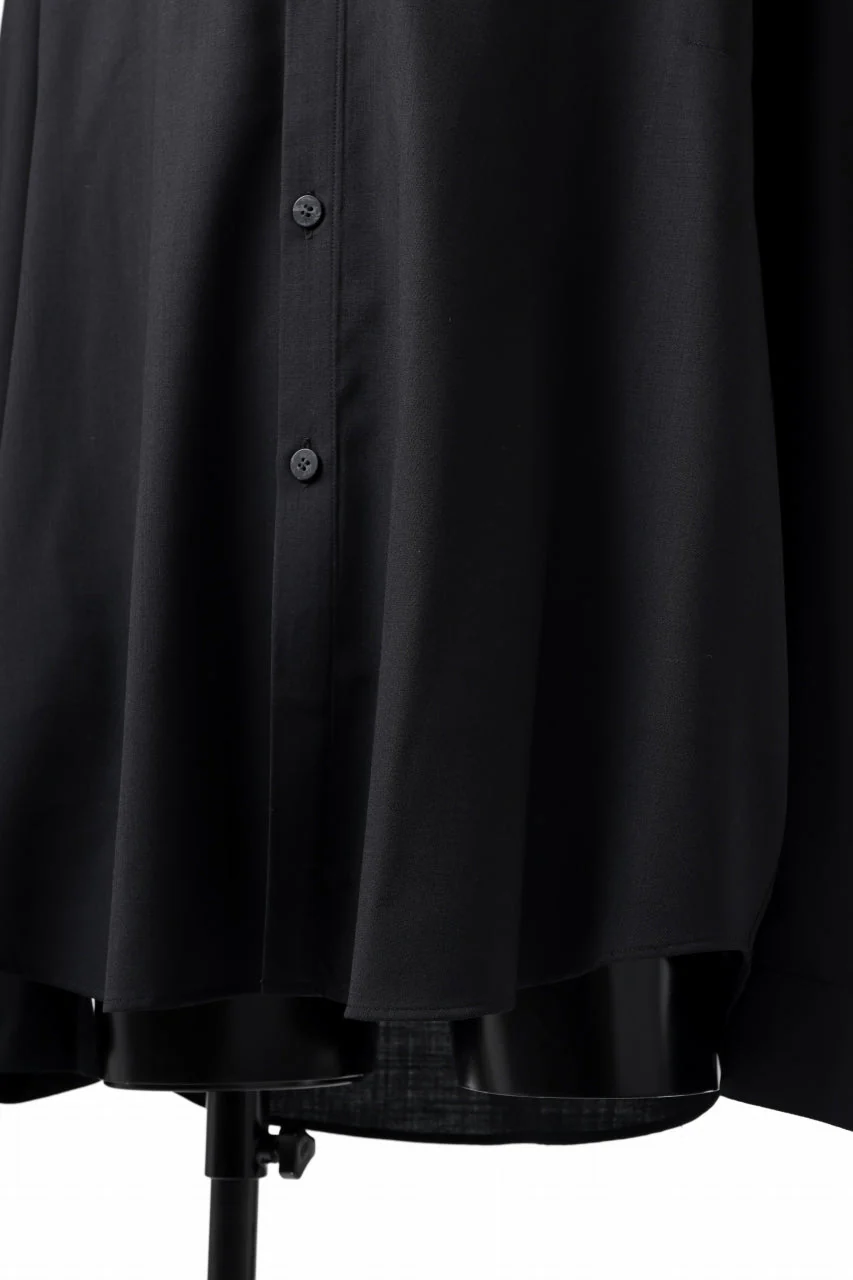 A.F ARTEFACT DRAPE OVER COCOON SHIRT (D.GREY) - Image 14