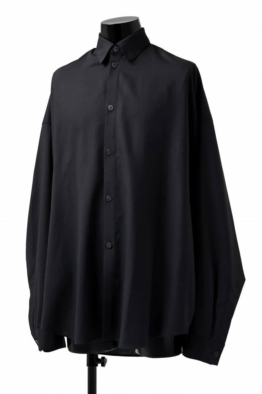 A.F ARTEFACT DRAPE OVER COCOON SHIRT (D.GREY) - Image 3