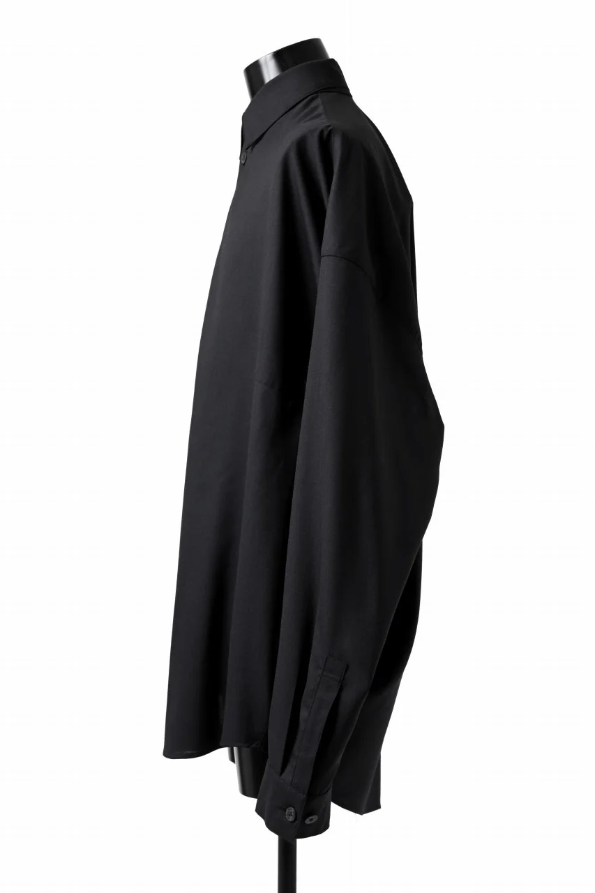 A.F ARTEFACT DRAPE OVER COCOON SHIRT (D.GREY) - Image 4
