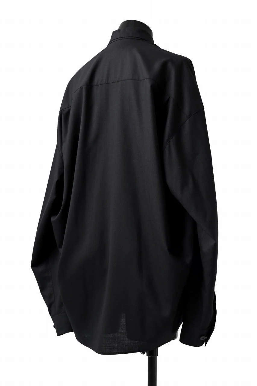 A.F ARTEFACT DRAPE OVER COCOON SHIRT (D.GREY) - Image 6