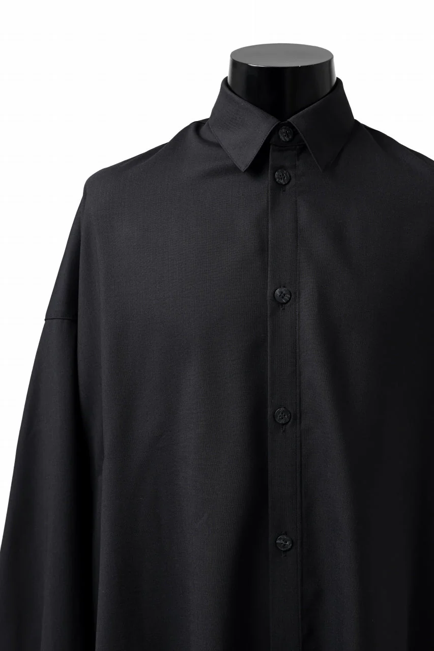 A.F ARTEFACT DRAPE OVER COCOON SHIRT (D.GREY) - Image 9
