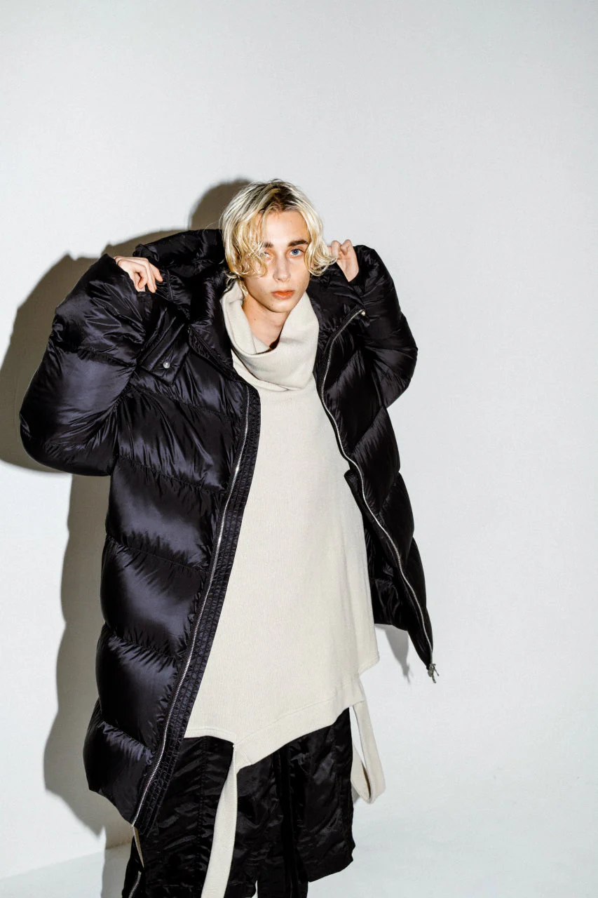 A.F ARTEFACT DUVET VERTICAL DOWN JACKET (BLACK) - Image 33