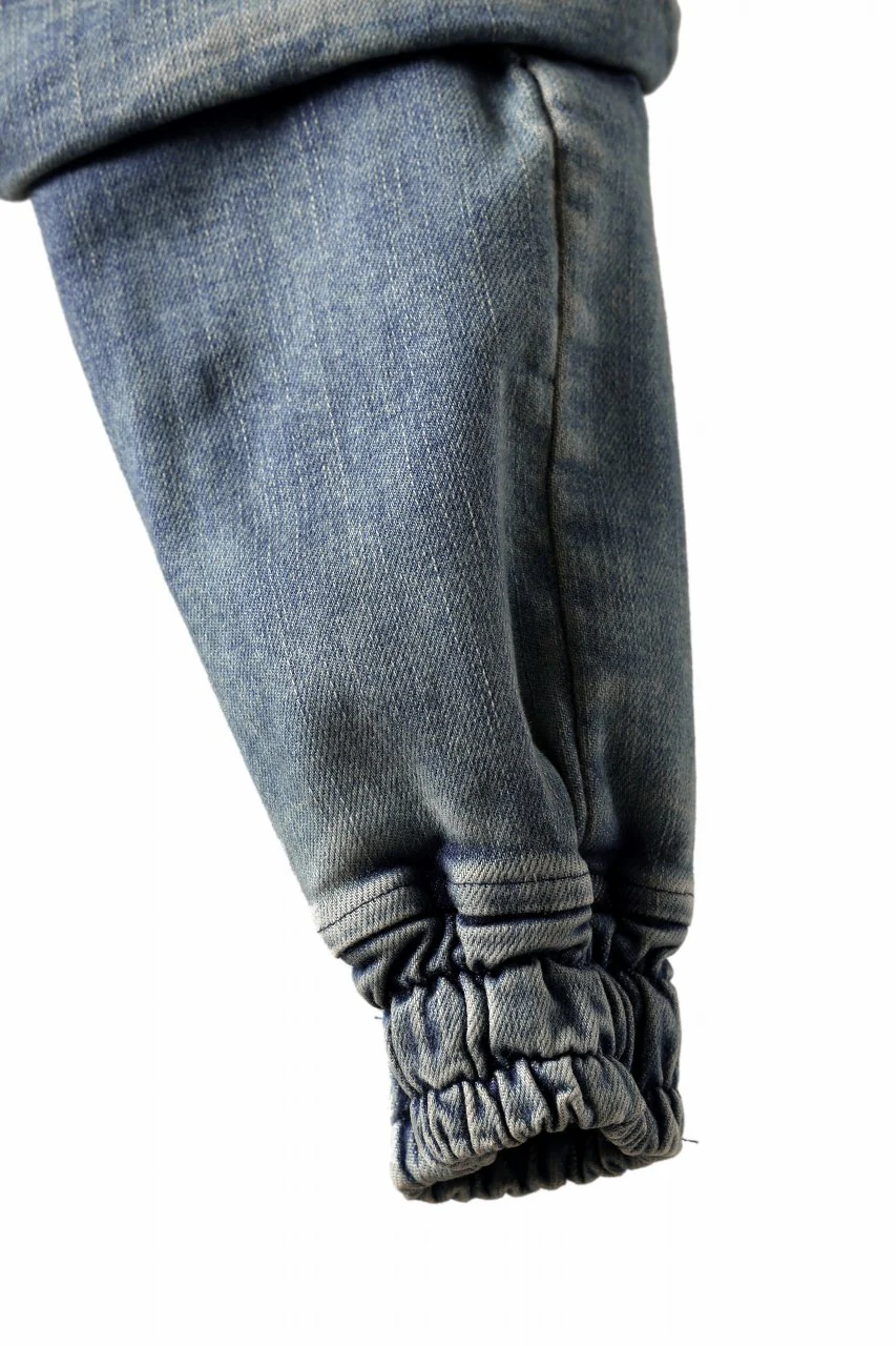 A.F ARTEFACT EASY SARROUEL MILITARY POCKET PANTS / FADED AGEING DENIM (INDIGO) - Image 11