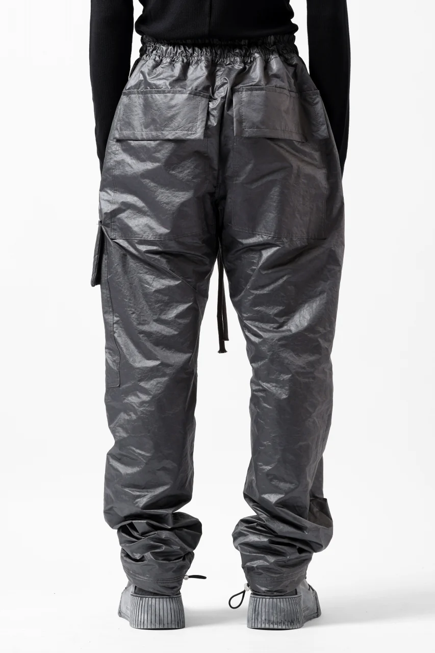 A.F ARTEFACT EASY STRAIGHT POCKET PANTS / LUX NYLON & BOMBER HEAT® (D.GREY) - Image 12