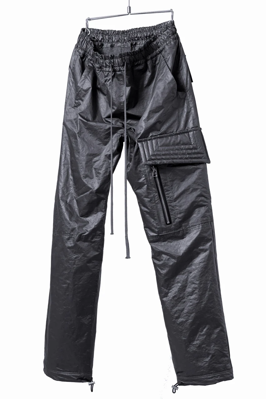 A.F ARTEFACT EASY STRAIGHT POCKET PANTS / LUX NYLON & BOMBER HEAT® (D.GREY) - Image 13