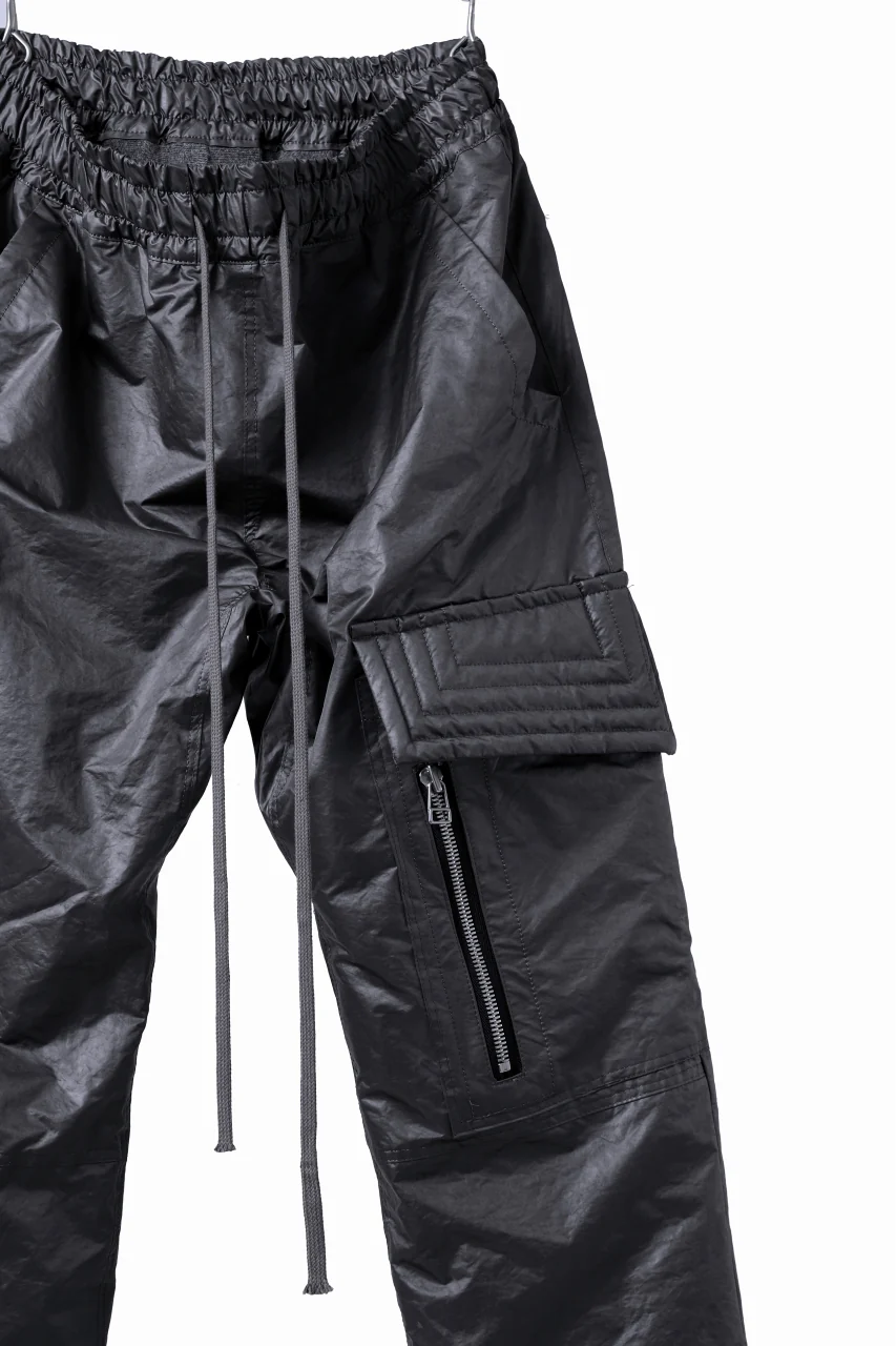 A.F ARTEFACT EASY STRAIGHT POCKET PANTS / LUX NYLON & BOMBER HEAT® (D.GREY) - Image 17