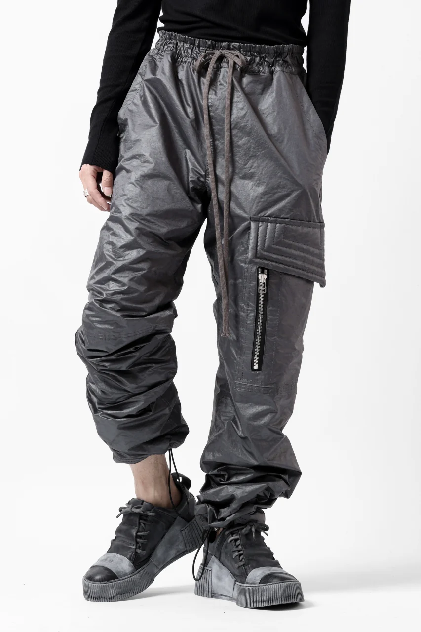 A.F ARTEFACT EASY STRAIGHT POCKET PANTS / LUX NYLON & BOMBER HEAT® (D.GREY) - Image 27