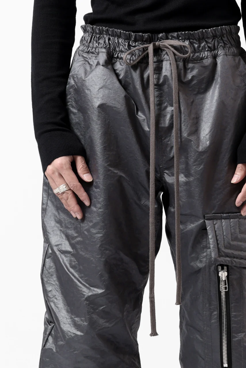 A.F ARTEFACT EASY STRAIGHT POCKET PANTS / LUX NYLON & BOMBER HEAT® (D.GREY) - Image 31