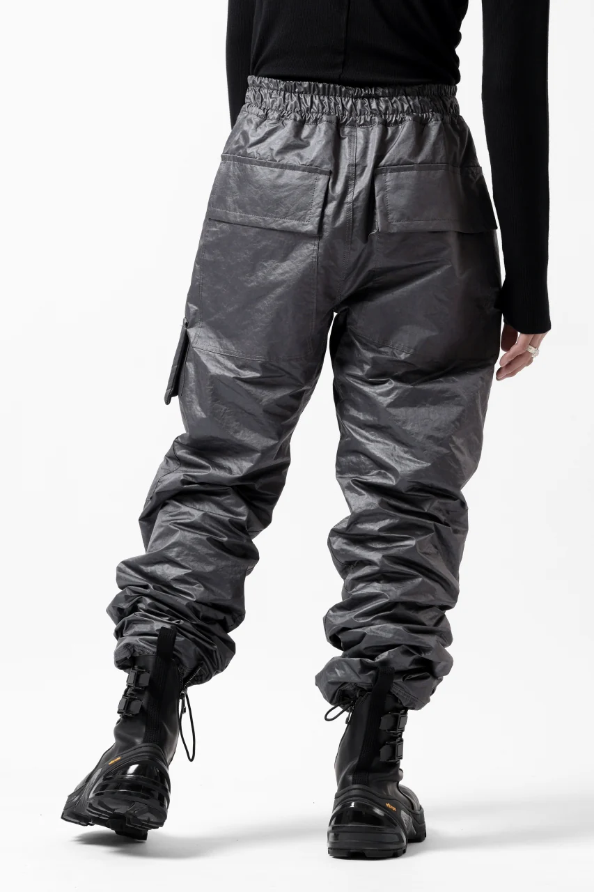 A.F ARTEFACT EASY STRAIGHT POCKET PANTS / LUX NYLON & BOMBER HEAT® (D.GREY) - Image 6
