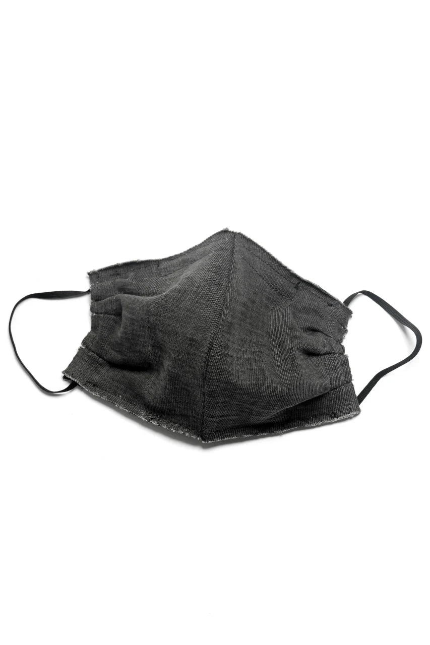 A.F ARTEFACT exclusive FACE COVERED MASK#2 / HEAVY JERSEY (GREY) - Image 2