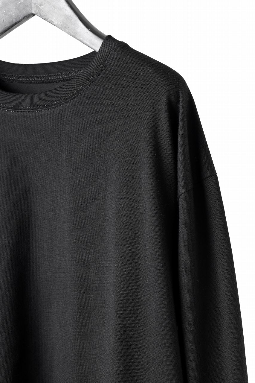 A.F ARTEFACT exclusive HEAVY WEIGHT C/JERSEY LS TOPS (BLACK) - Image 6