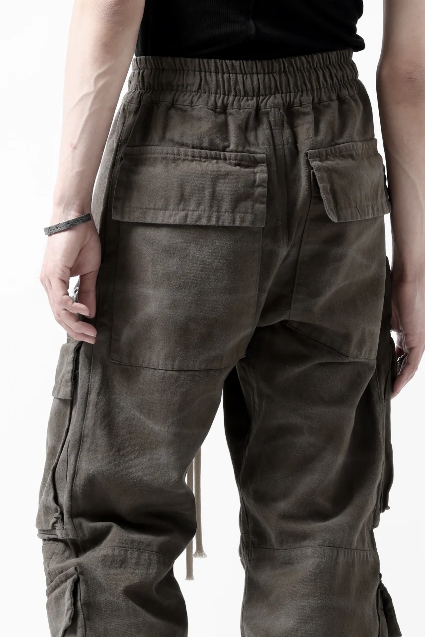 A.F ARTEFACT exclusive RADICAL-ZIP FIELD PANTS / VINTAGE DYED (KHAKI) - Image 29