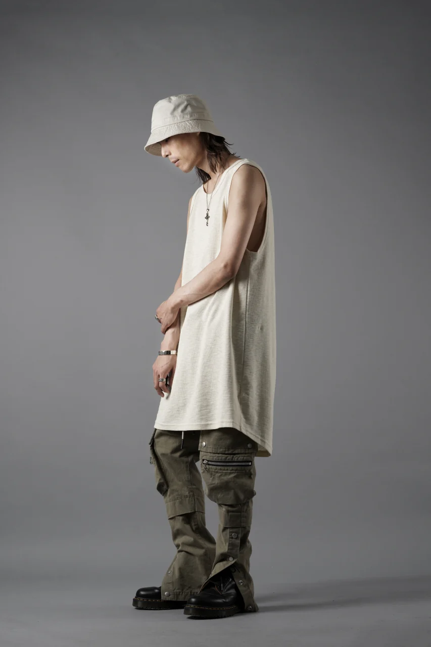 A.F ARTEFACT exclusive SOLID CARGO PANTS / BIO-WASHED CHINO CLOTH (BEIGE) - Image 17