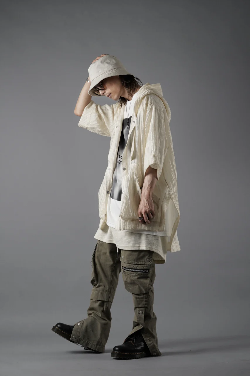 A.F ARTEFACT exclusive SOLID CARGO PANTS / BIO-WASHED CHINO CLOTH (BEIGE) - Image 19