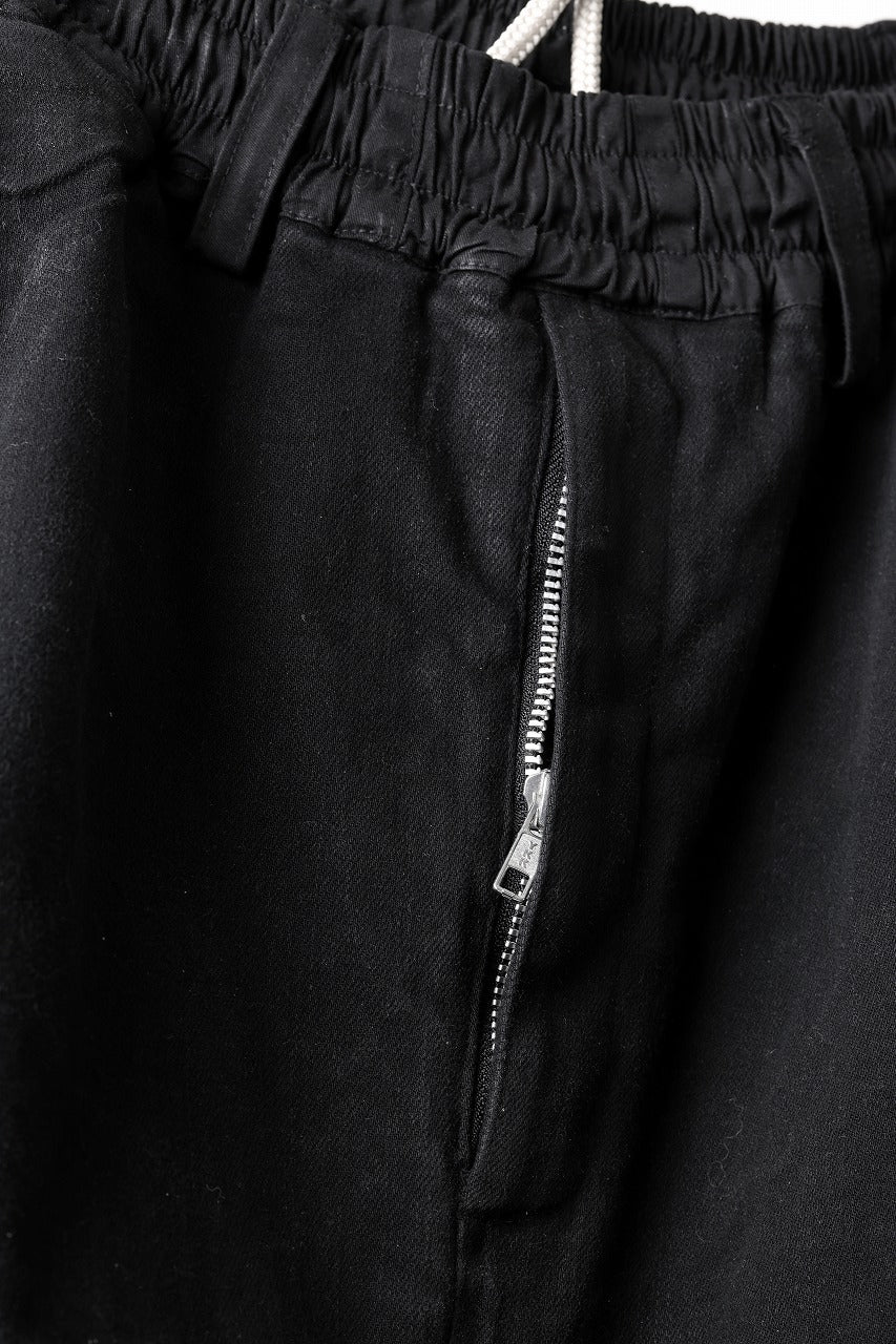 A.F ARTEFACT EXTREME WIDE BAGGY PANTS / DISTRESSED DENIM (BLACK) - Image 7
