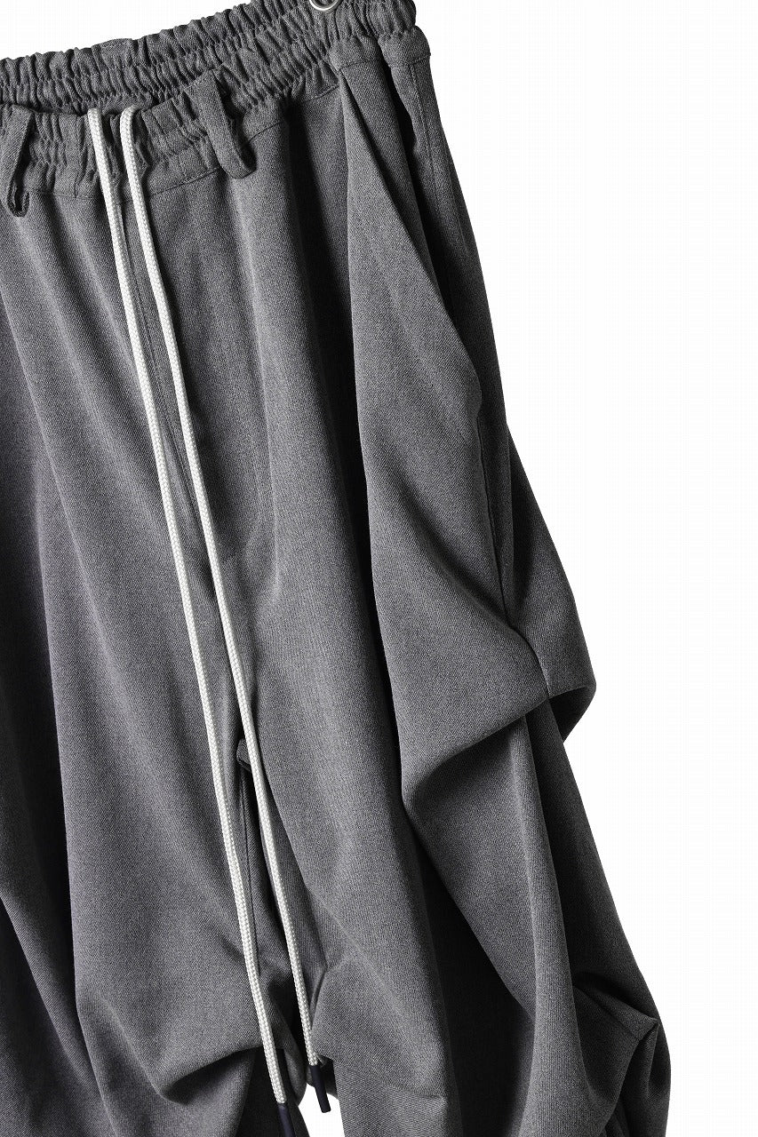 A.F ARTEFACT EXTREME WIDE BAGGY PANTS / SERGE TWILL (L.GREY) - Image 25