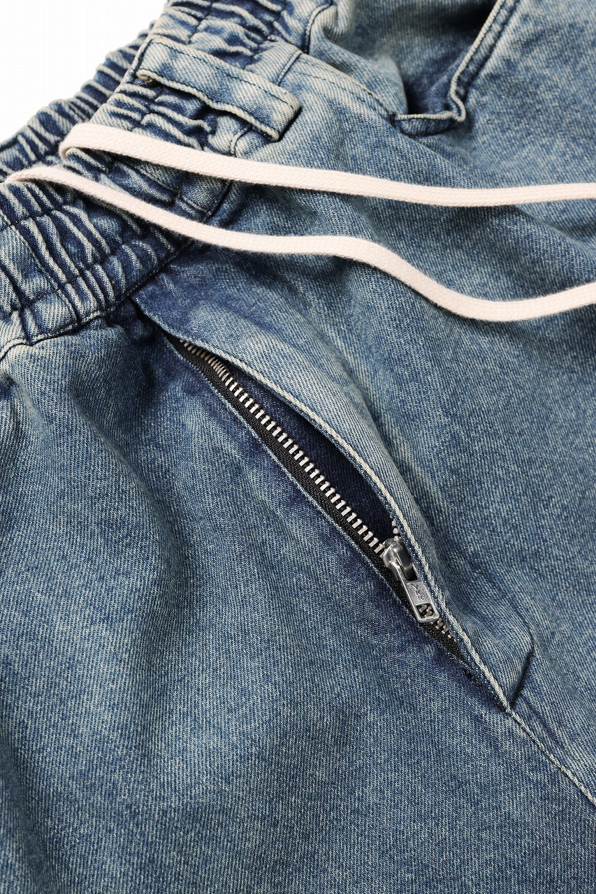 A.F ARTEFACT EXTREME WIDE CARGO PANTS / FADED DENIM (VINTAGE BLUE) - Image 11