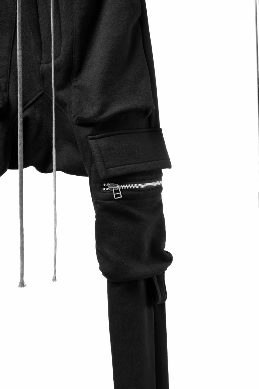 A.F ARTEFACT FLAP ZIP SARROUEL SKINNY PANTS (BLACK) - Image 10