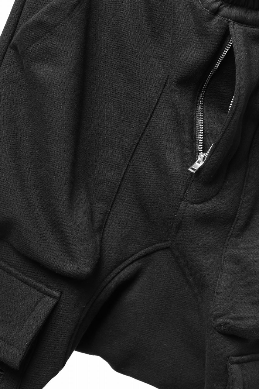 A.F ARTEFACT FLAP ZIP SARROUEL SKINNY PANTS (BLACK) - Image 11