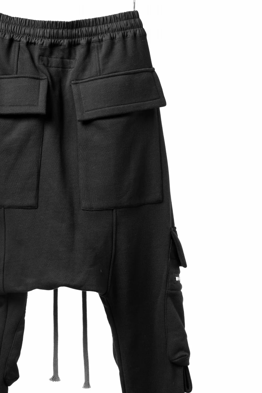 A.F ARTEFACT FLAP ZIP SARROUEL SKINNY PANTS (BLACK) - Image 13