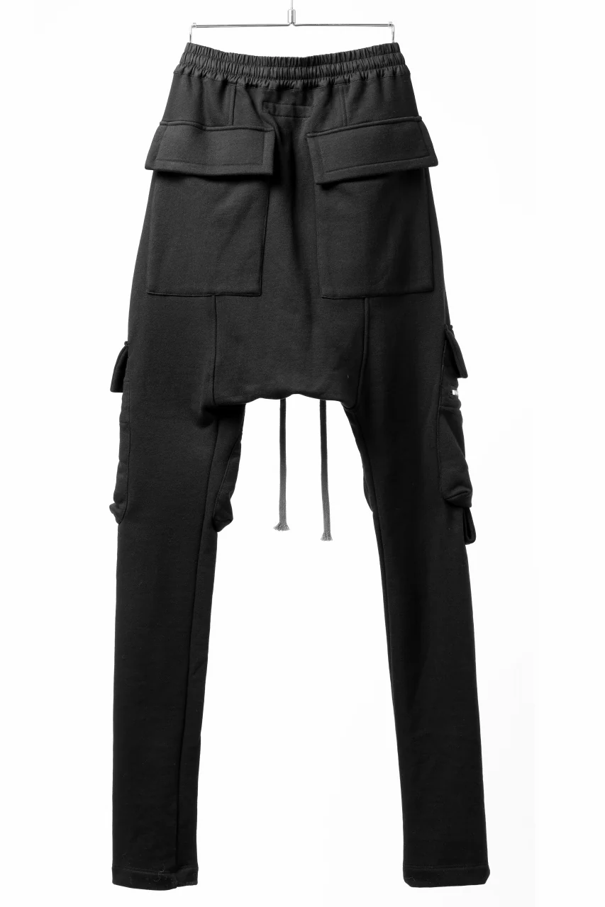 A.F ARTEFACT FLAP ZIP SARROUEL SKINNY PANTS (BLACK) - Image 3