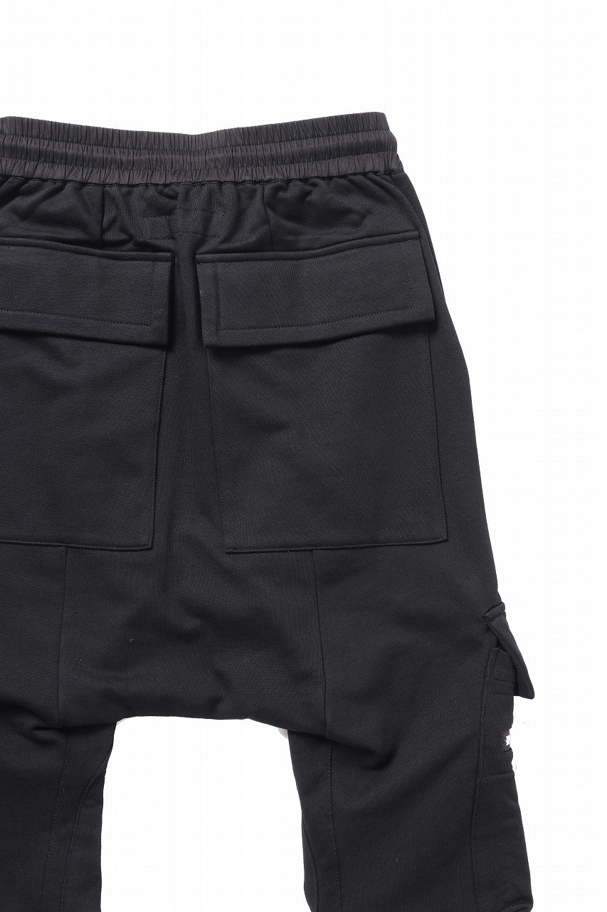 A.F ARTEFACT FLAP ZIP SARROUEL SKINNY PANTS (BLACK) - Image 10