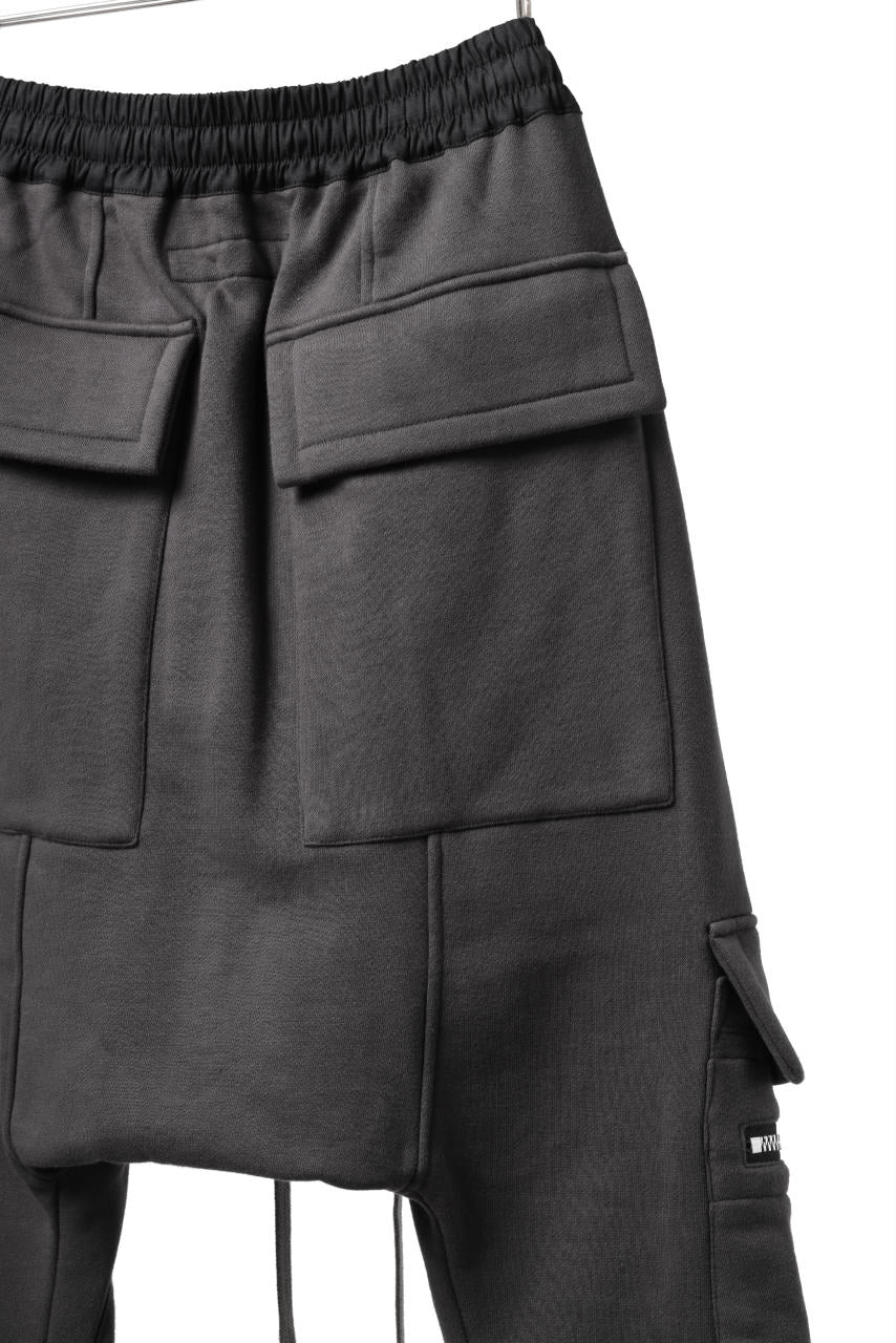 A.F ARTEFACT FLAP ZIP SARROUEL SKINNY PANTS (DARK GREY) - Image 13