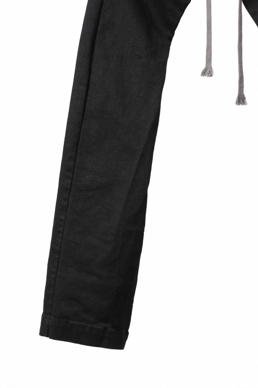 A.F ARTEFACT FLARE LONG PANTS / HI STRETCH DENIM (BLACK) - Image 15