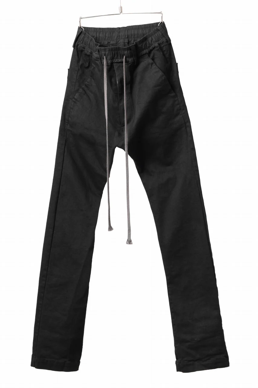 A.F ARTEFACT FLARE LONG PANTS / HI STRETCH DENIM (BLACK) - Image 9