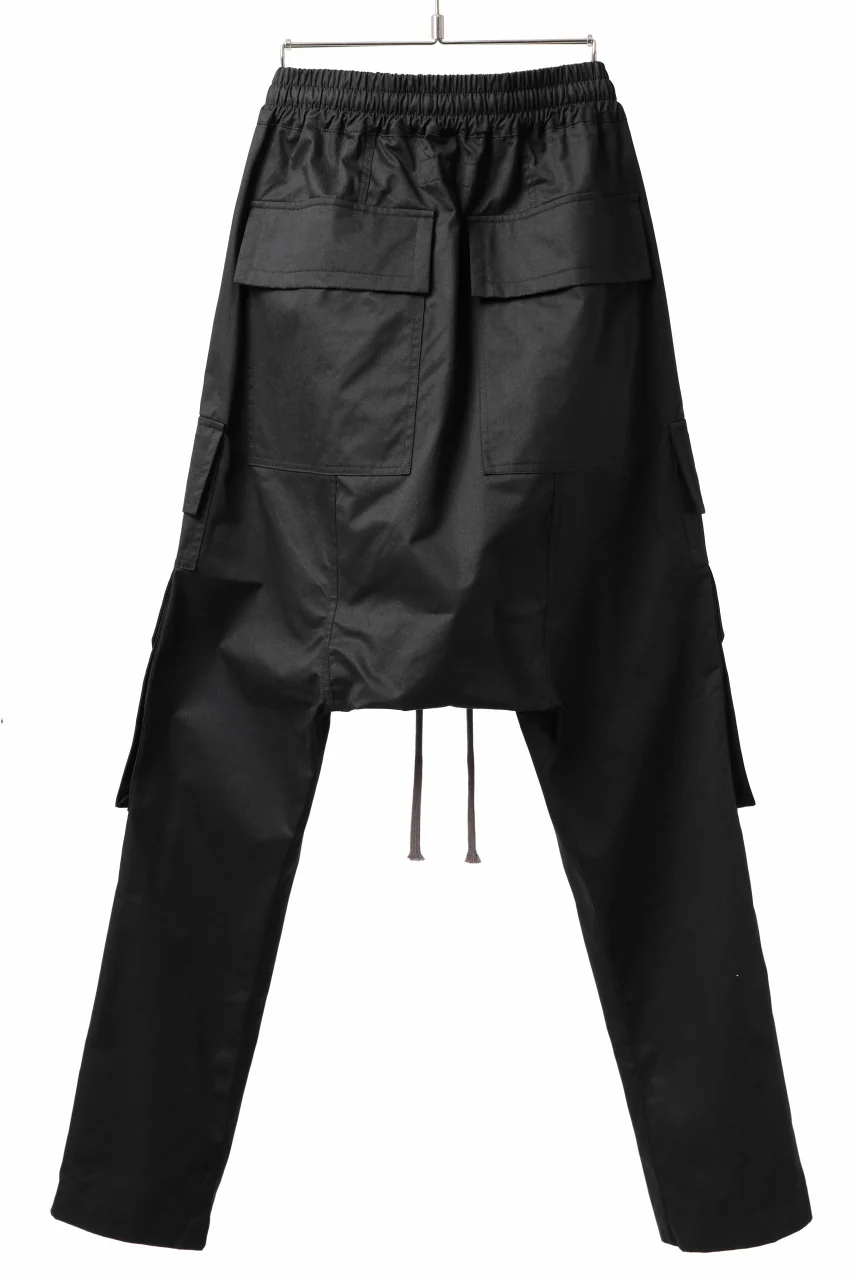 A.F ARTEFACT FRONT ZIP CARGO SARROUEL EASY PANTS (BLACK) - Image 13