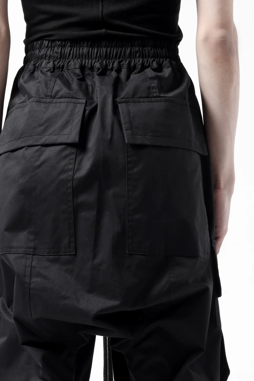 A.F ARTEFACT FRONT ZIP CARGO SARROUEL EASY PANTS (BLACK) - Image 32